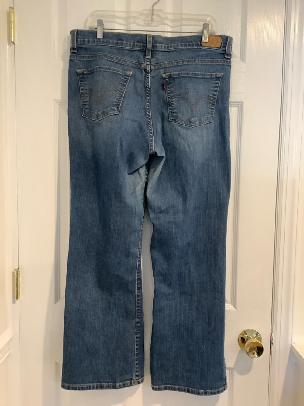 LEVI’S Women’s Perfectly Slimming 512 Bootcut Stretch Medium Wash Jeans 14 S/C - Picture 4 of 10